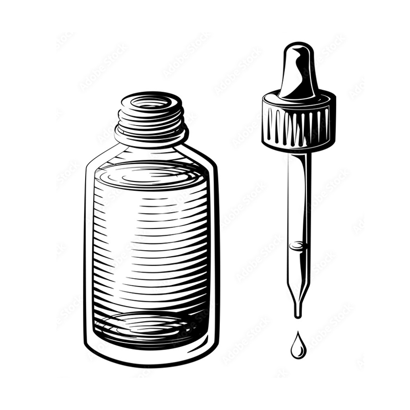 Dropper Essential Oil Bottle