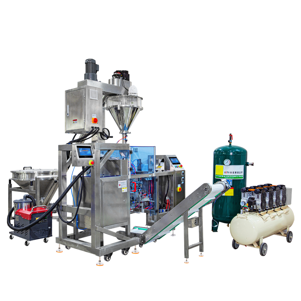Automatic Baking Mixed Dry Powder Doypack Filling Machine