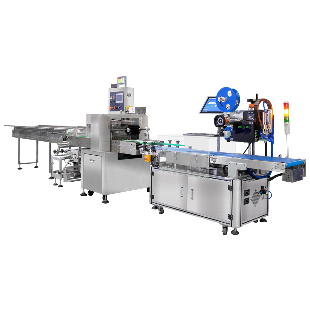 Automatic Horizontal Wrap Packaging Machine with Weigher