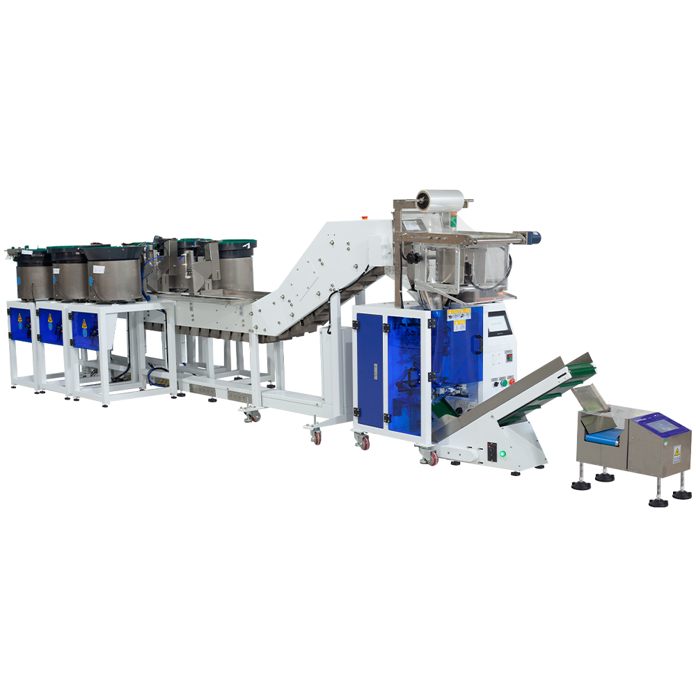 Hardware Screw Counting and Packing Machine with Check Weigher