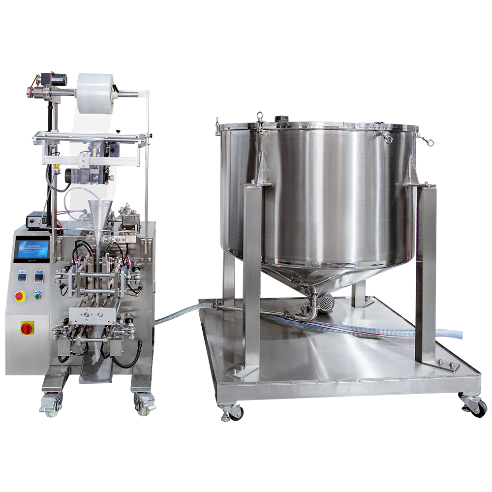 Small Vertical Liquid Packing Machine with Storage Hopper
