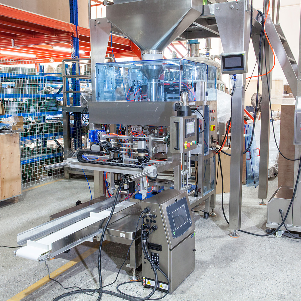 premade pouch fill and seal machine