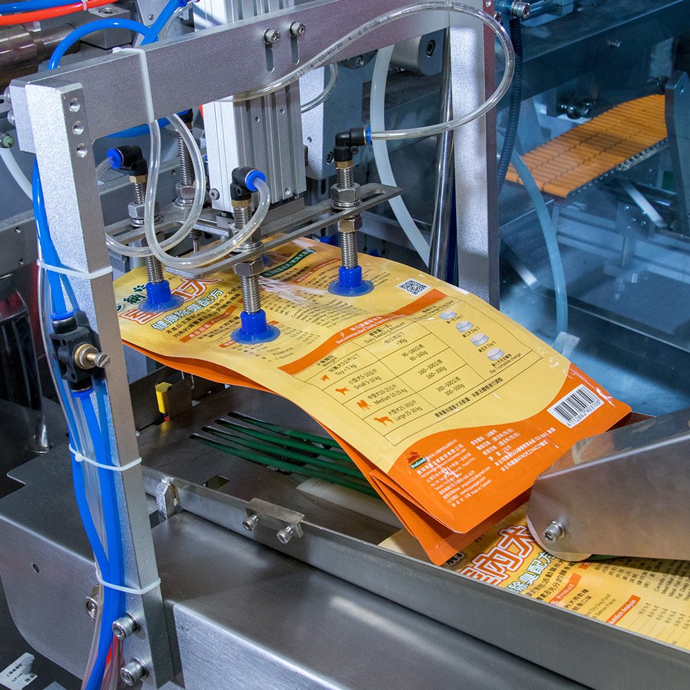 premade pouch fill and seal machine