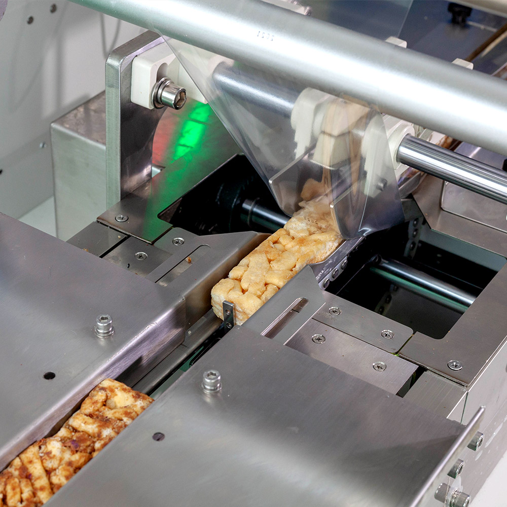 candy bar wrapping machine