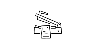 Temperature-controlled heat sealing mechanism