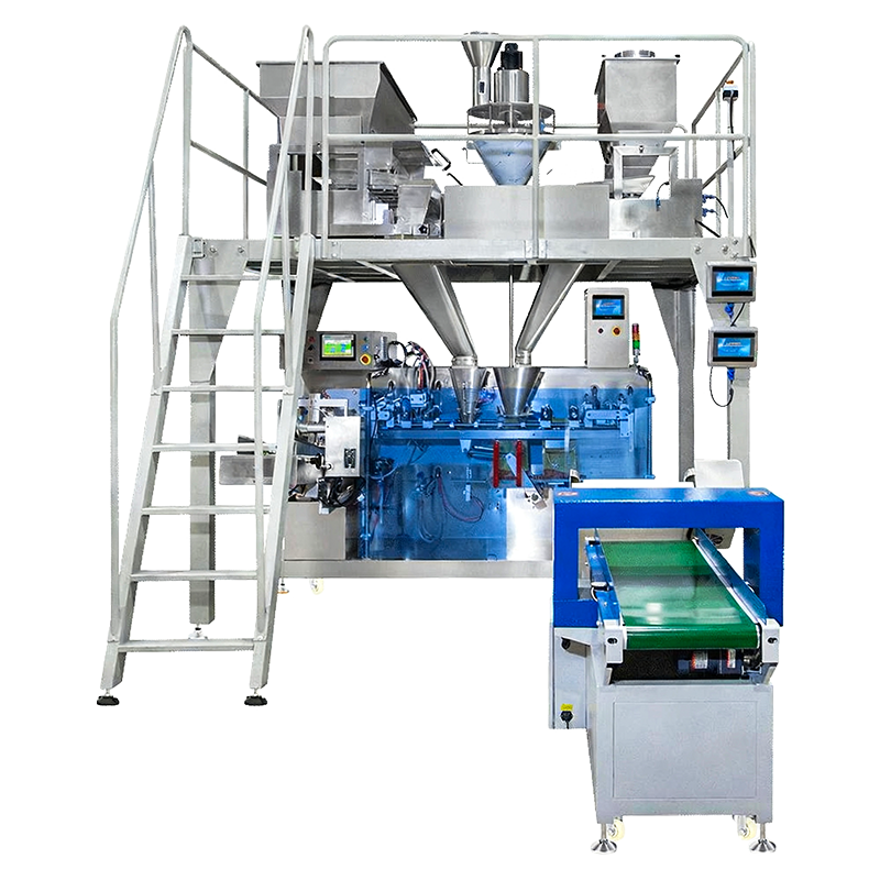 Automatic Dry Powder Zipper Pouch Filling Doypack Machine