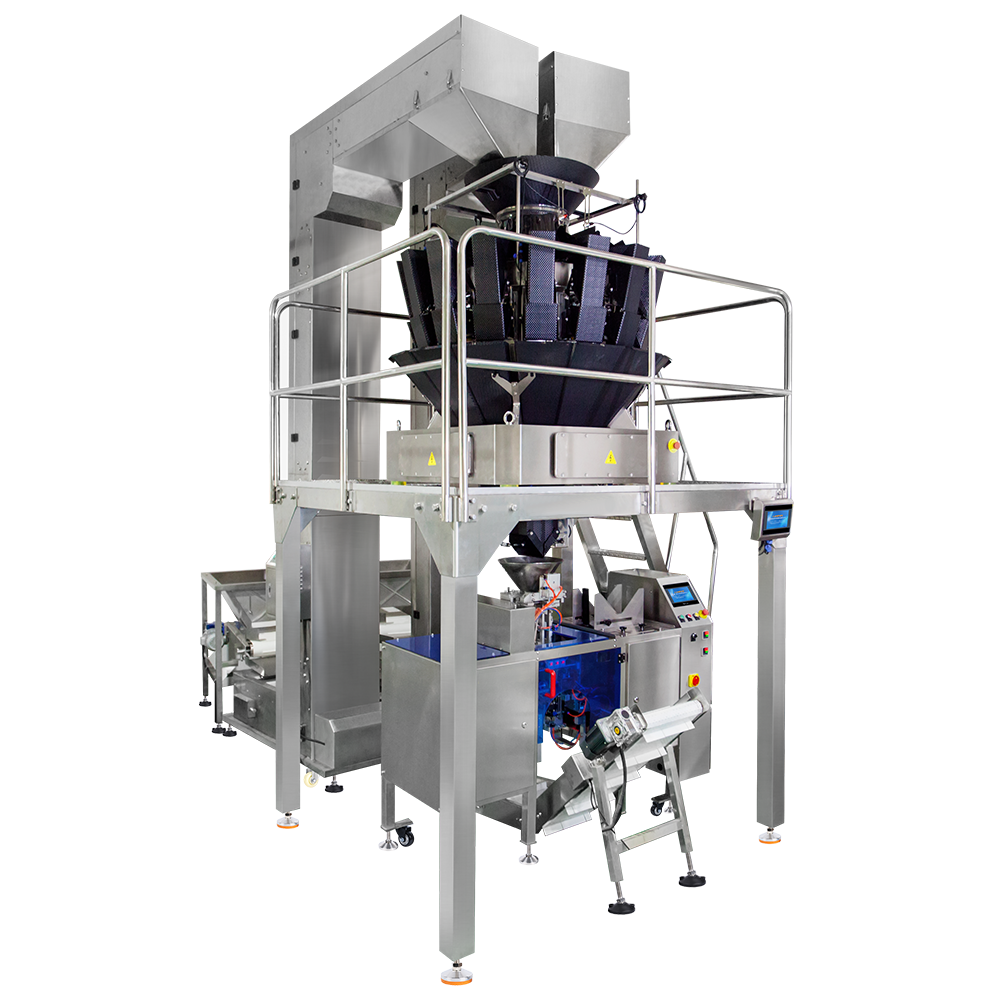 Teflon Multi Head Weigher Detergent Doypack Packing Machine