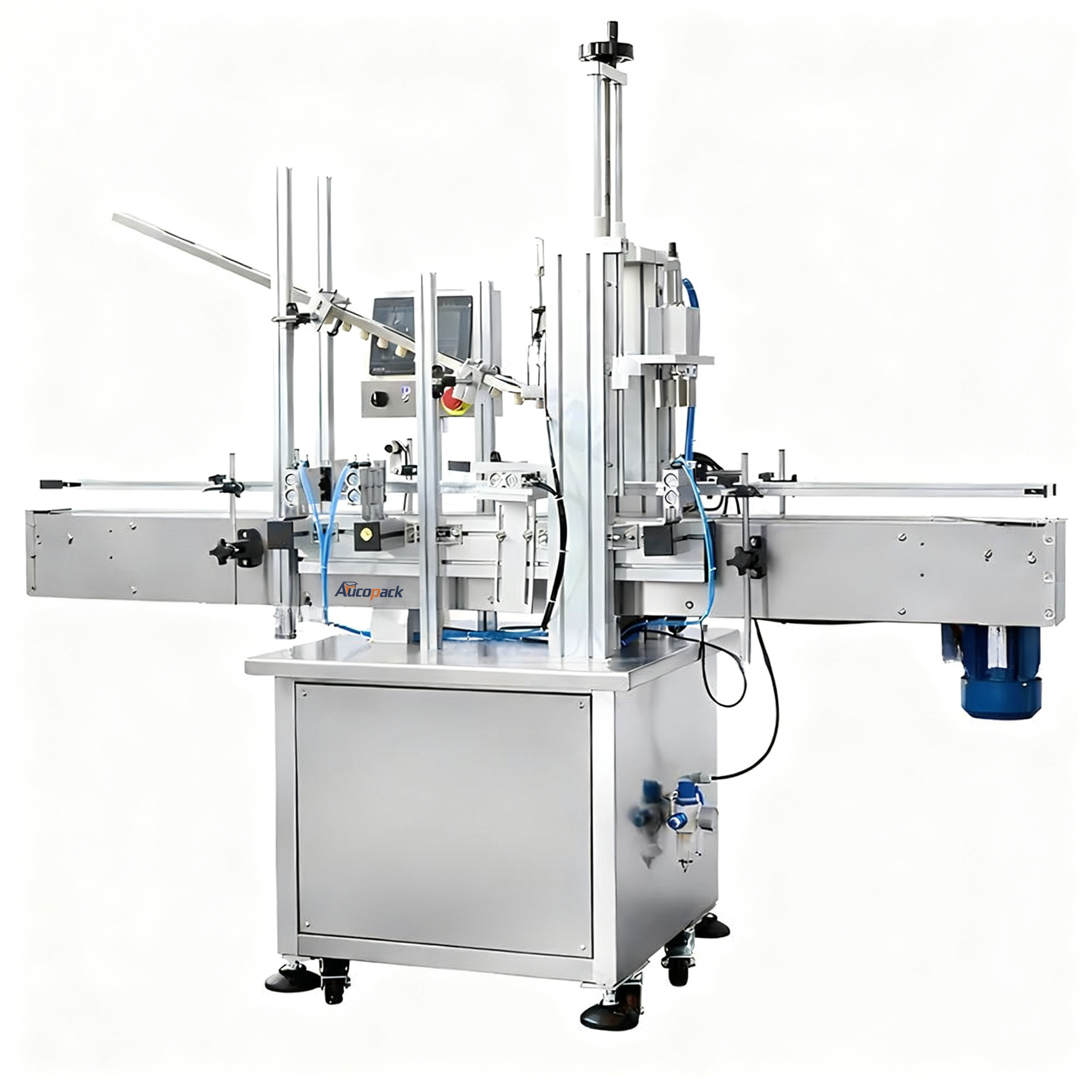 Automatic Pneumatic Champagne Wine Bottle Corking Machine