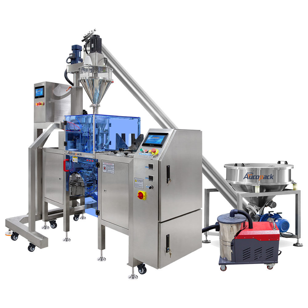 Auto Premade Pouch Powder Packing Machine with Dust Collector