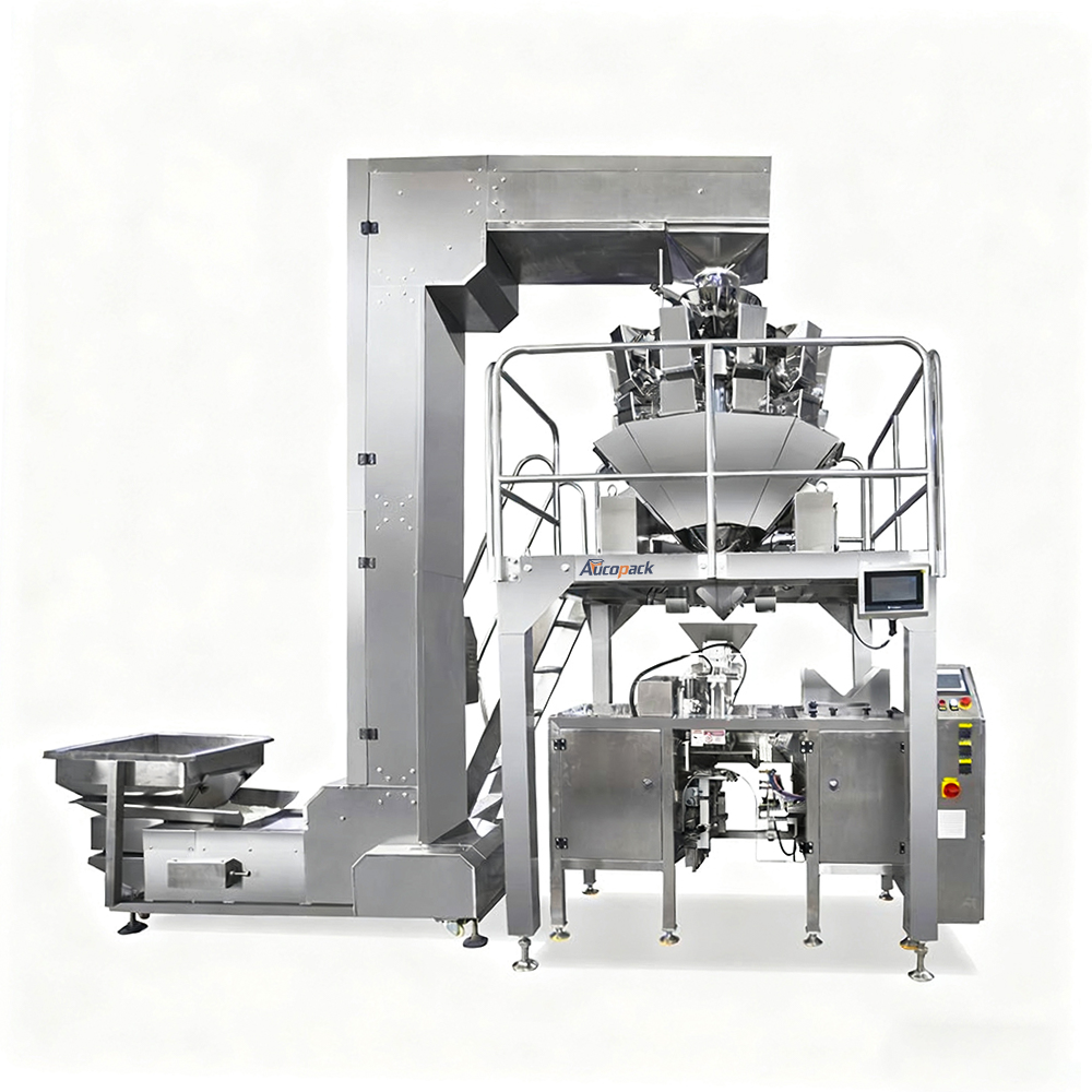 Automated Nuts Granular Premade Pouch Weighing Packing Machine
