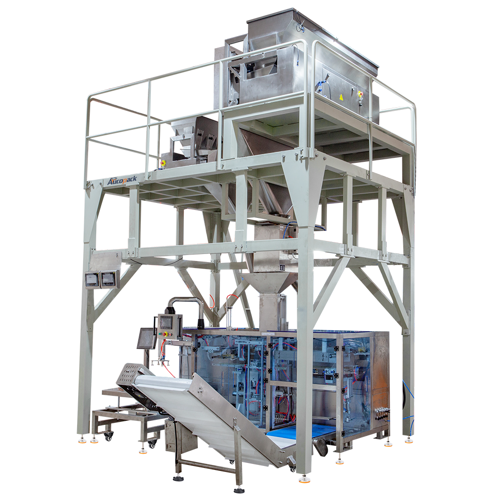 Automatic 4 Woking Stations Premade Pouch Packaging Machine