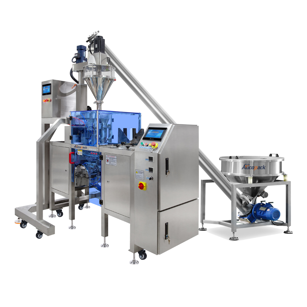 Automatic Chili Coffee Milk Powder Pouch Filling Doypack Machine