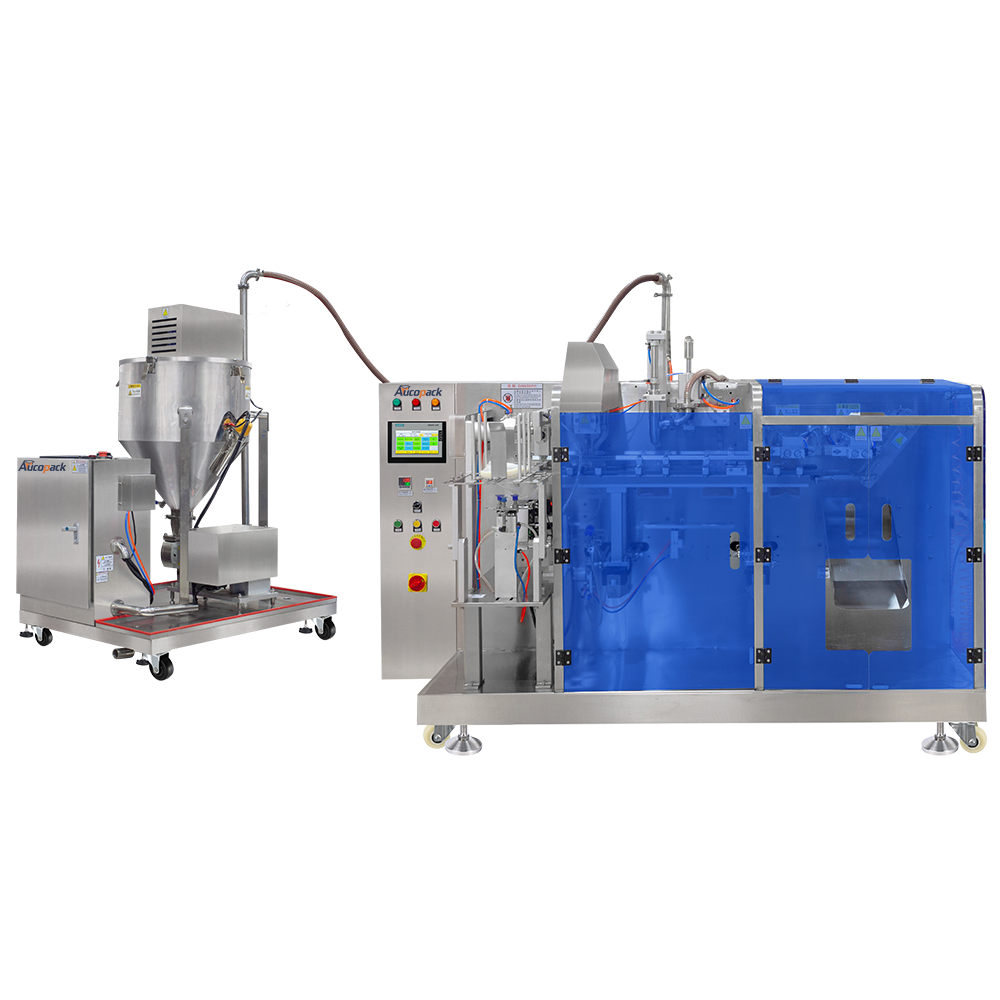 Liquid Premade Pouch Filling Machine with Heating Stirrer