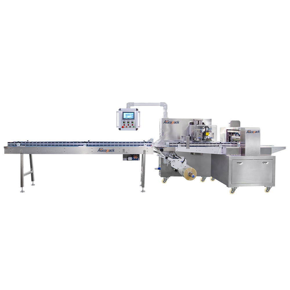 Auto Recipocating Fruit Vegetable Flow Wrap Packing Machine