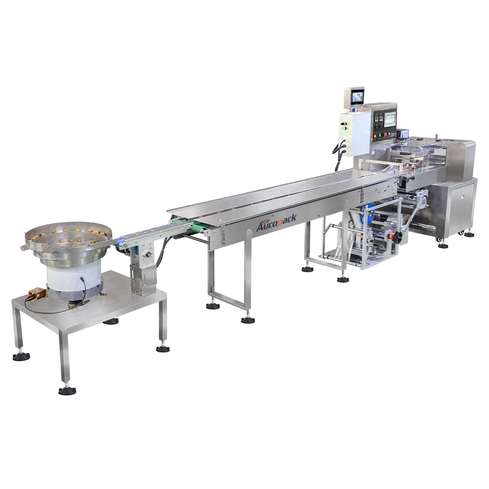 Automatic Dog Pet Food Flow Pouch Wrap Packaging Machine
