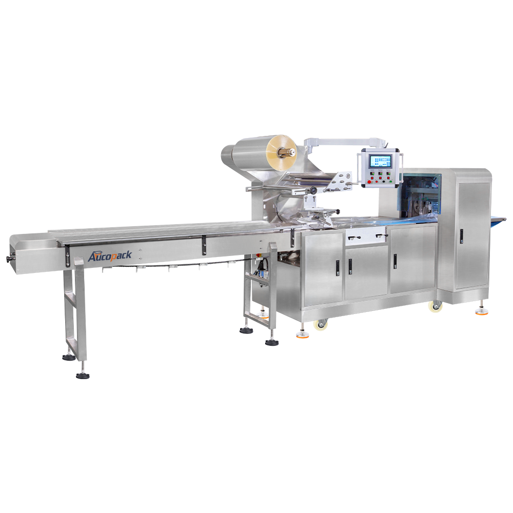 Automatic Hffs Food Flow Food Vegetable Wrap Sealing Machine
