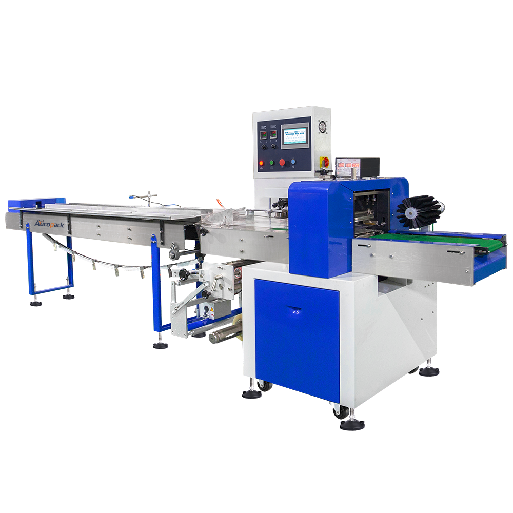 Automatic Paneer Cheese Flow Wrap Packing Machine Equipment