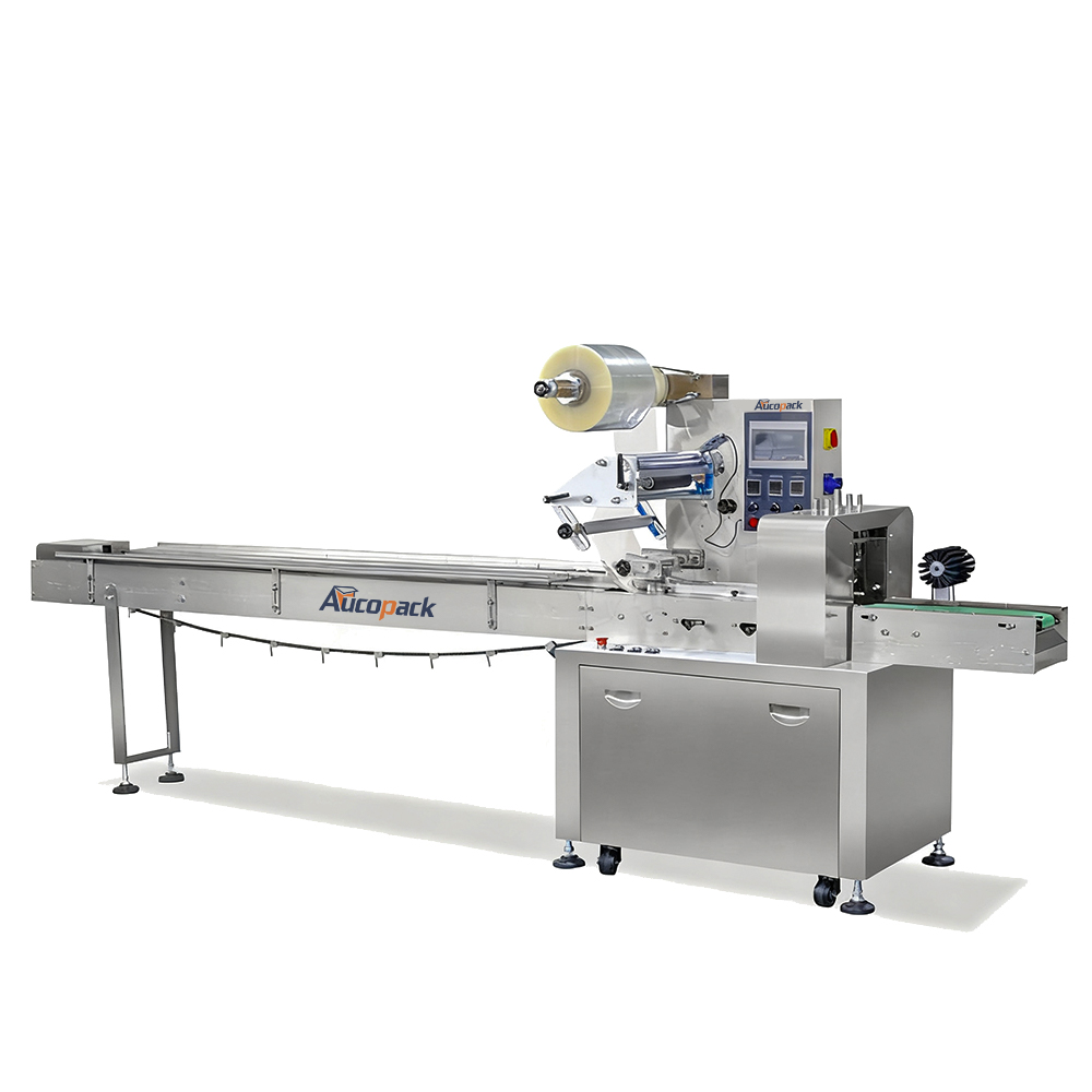 Horizontal Flow Wrapper Popsicle Ice Lolly Packaging Machine