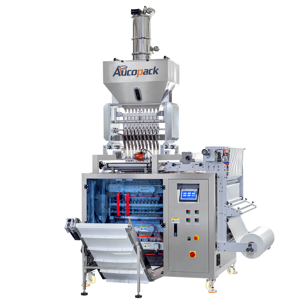 Auto Multi Lane Sugar Granule Stick Sachet Packing Machine