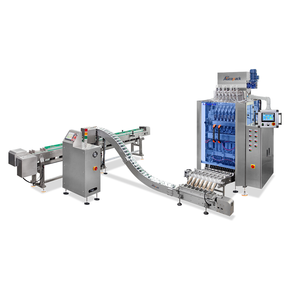 Automatic Multi Lane Sachet Stick Bag in Box Packing Machine