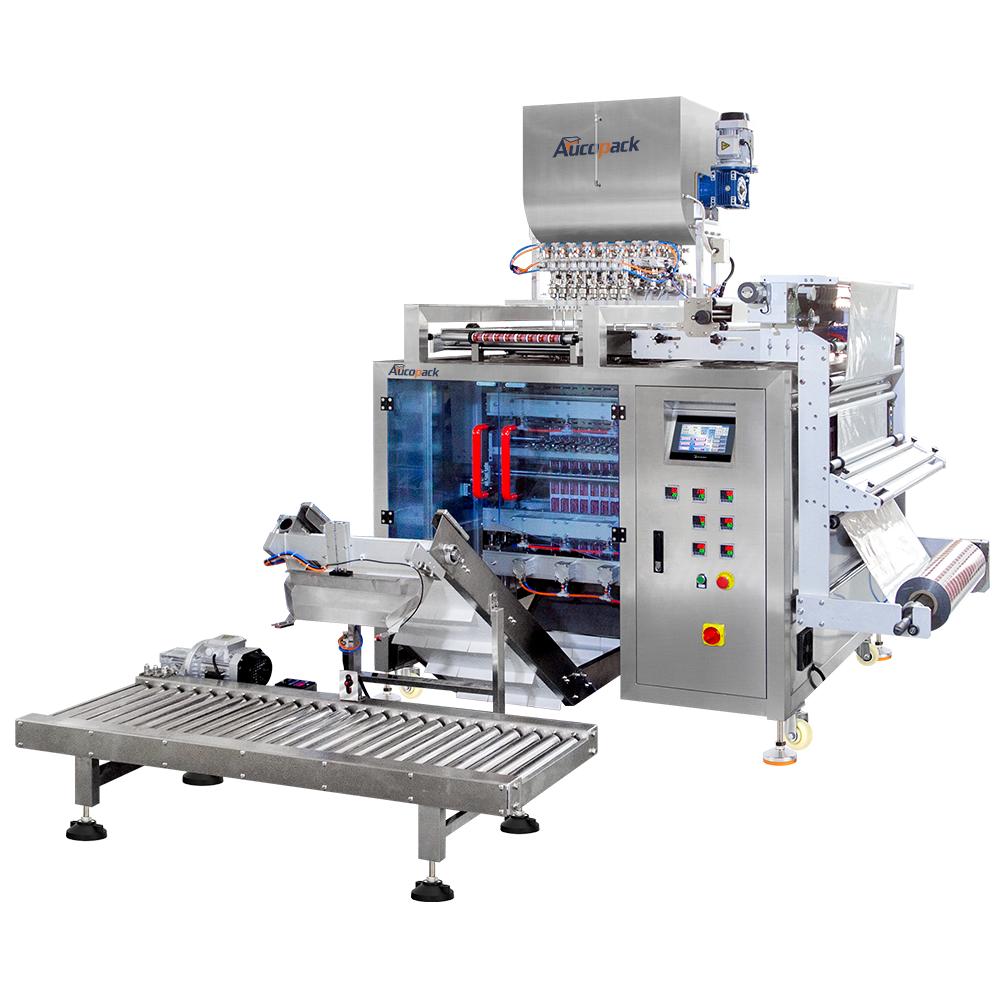 Automatic Multi Lane Sauce Sachet Counting Packing Machine