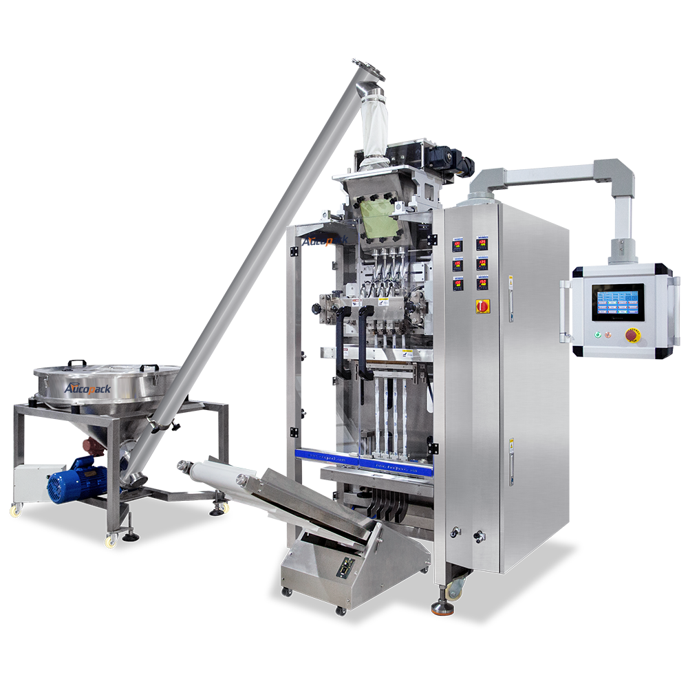 Automatic Multi Lane Stick Nutrition Powder Filling Machine