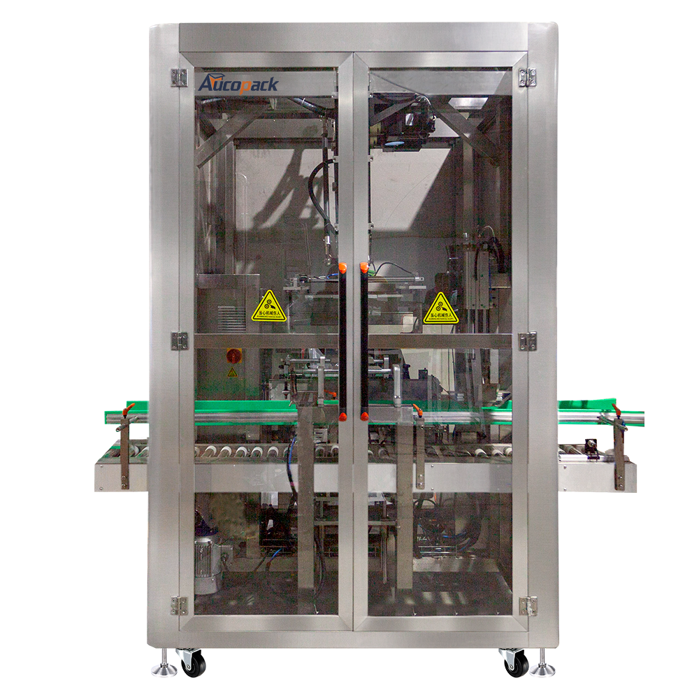 Auto Vertical Cardboard Cartoning Sealing Packaging Machine