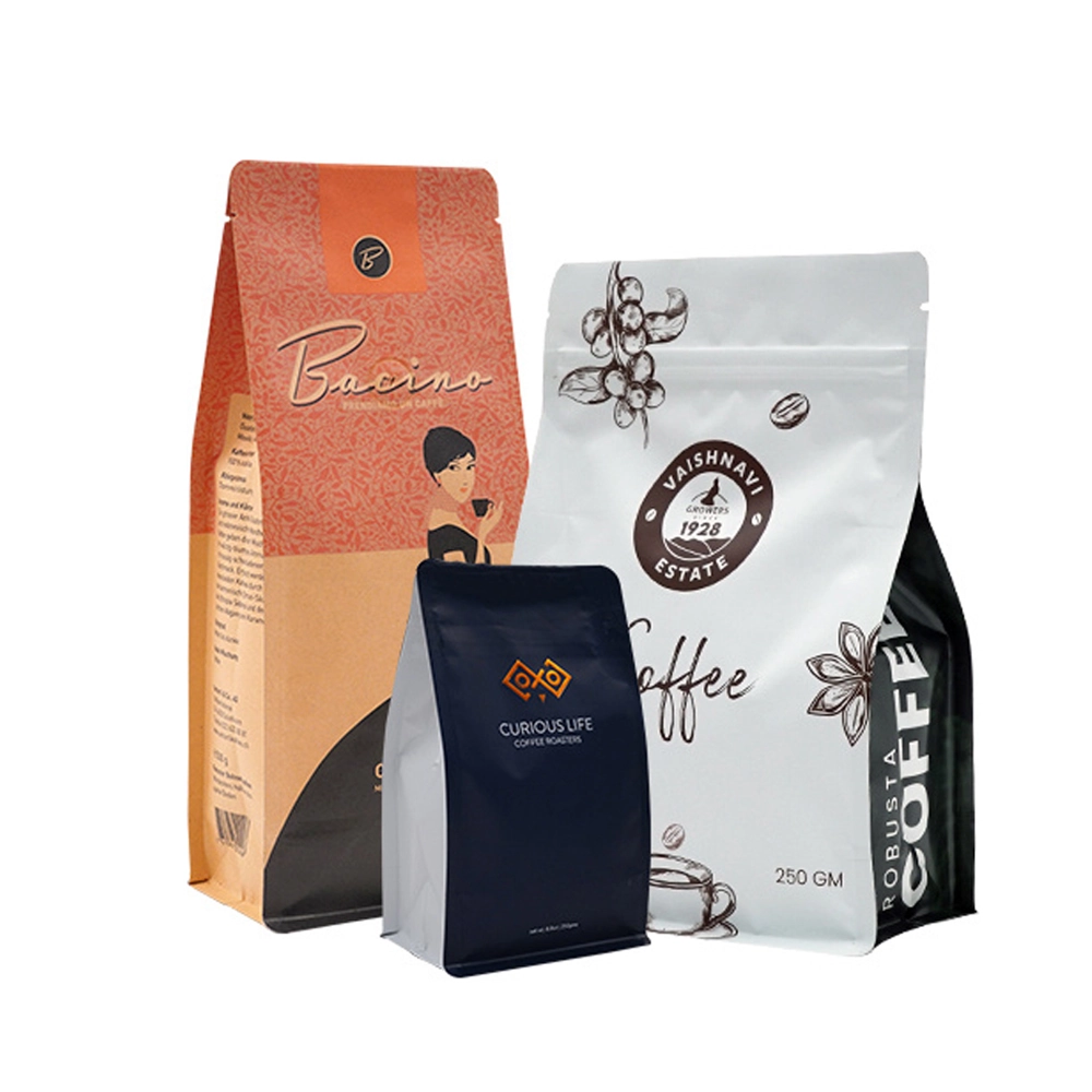 quad seal coffee bag