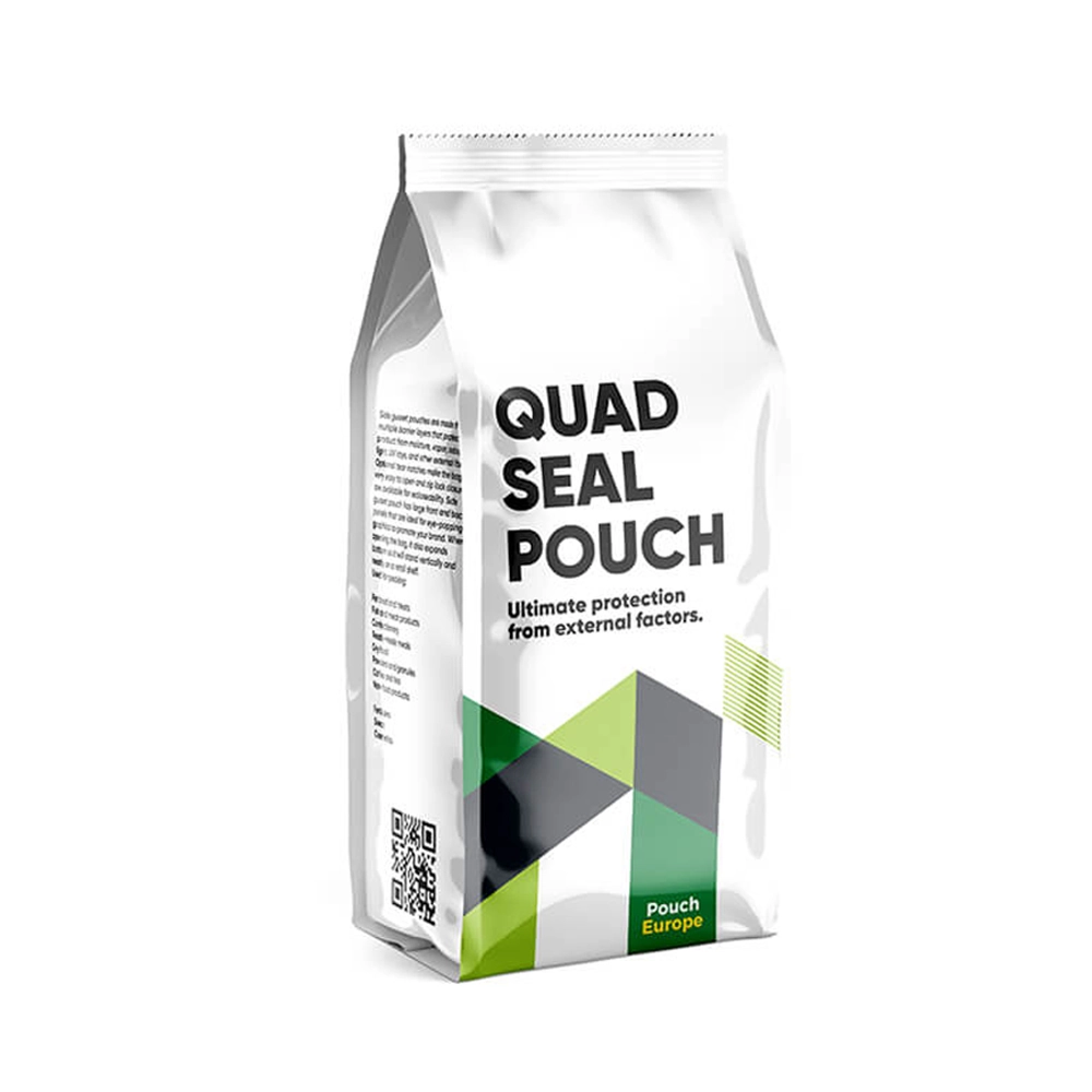 quad seal coffee bag