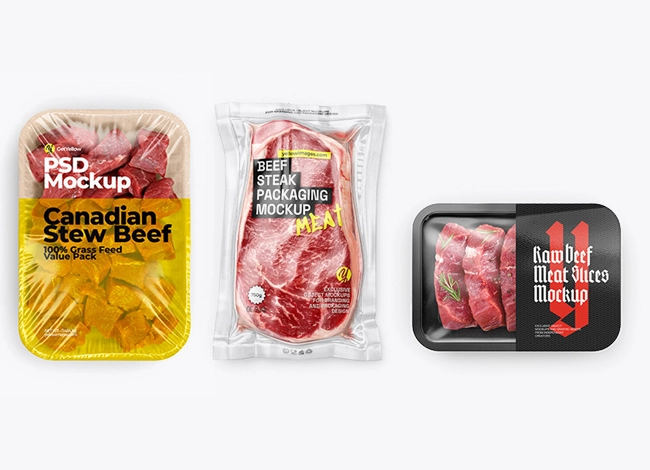 Automatic Fresh Meat Beef Products Packaging Machine Solution