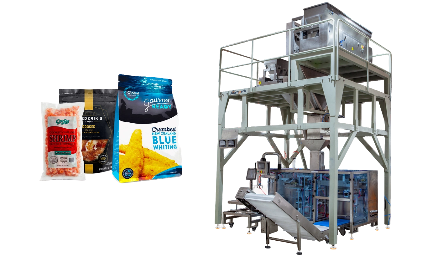 Pre-Made Pouch Packaging Machines for Frozen Food