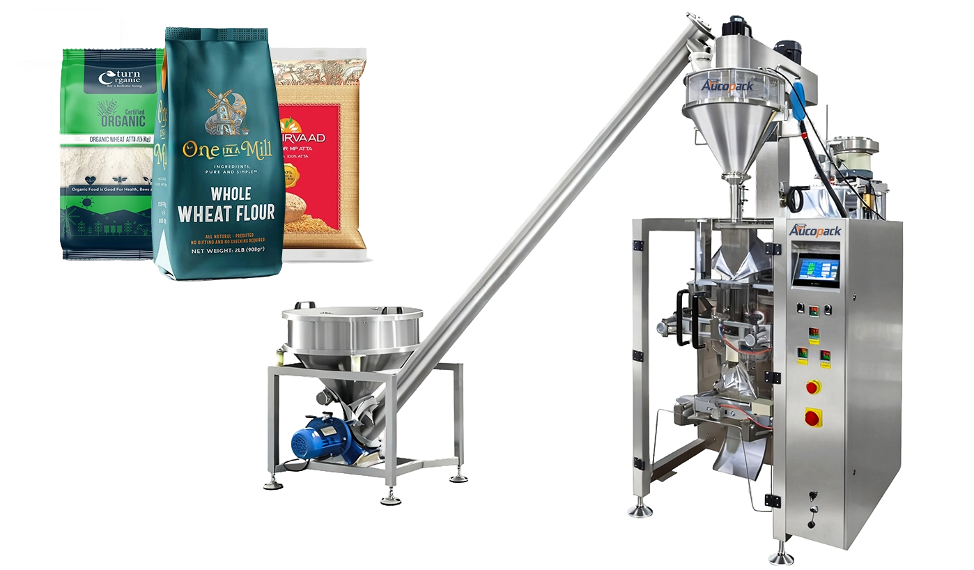 Vertical Form Fill Seal (VFFS) Machines for Flour Powder Packaging