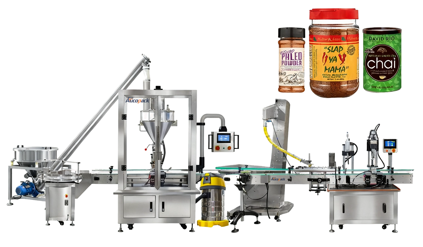 Bottle and Jar Filling Machines for Spices