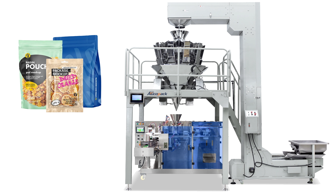 Pre-Made Pouch Packaging Machines for Dry Fruits Pre-Made Pouch Packaging Machines for Dry Fruits