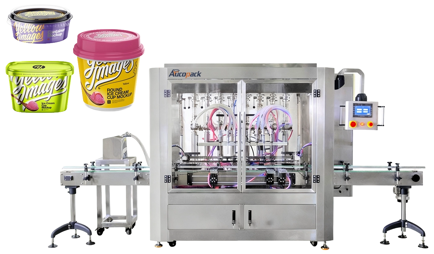 Ice Cream Cup Packaging Machine Solution