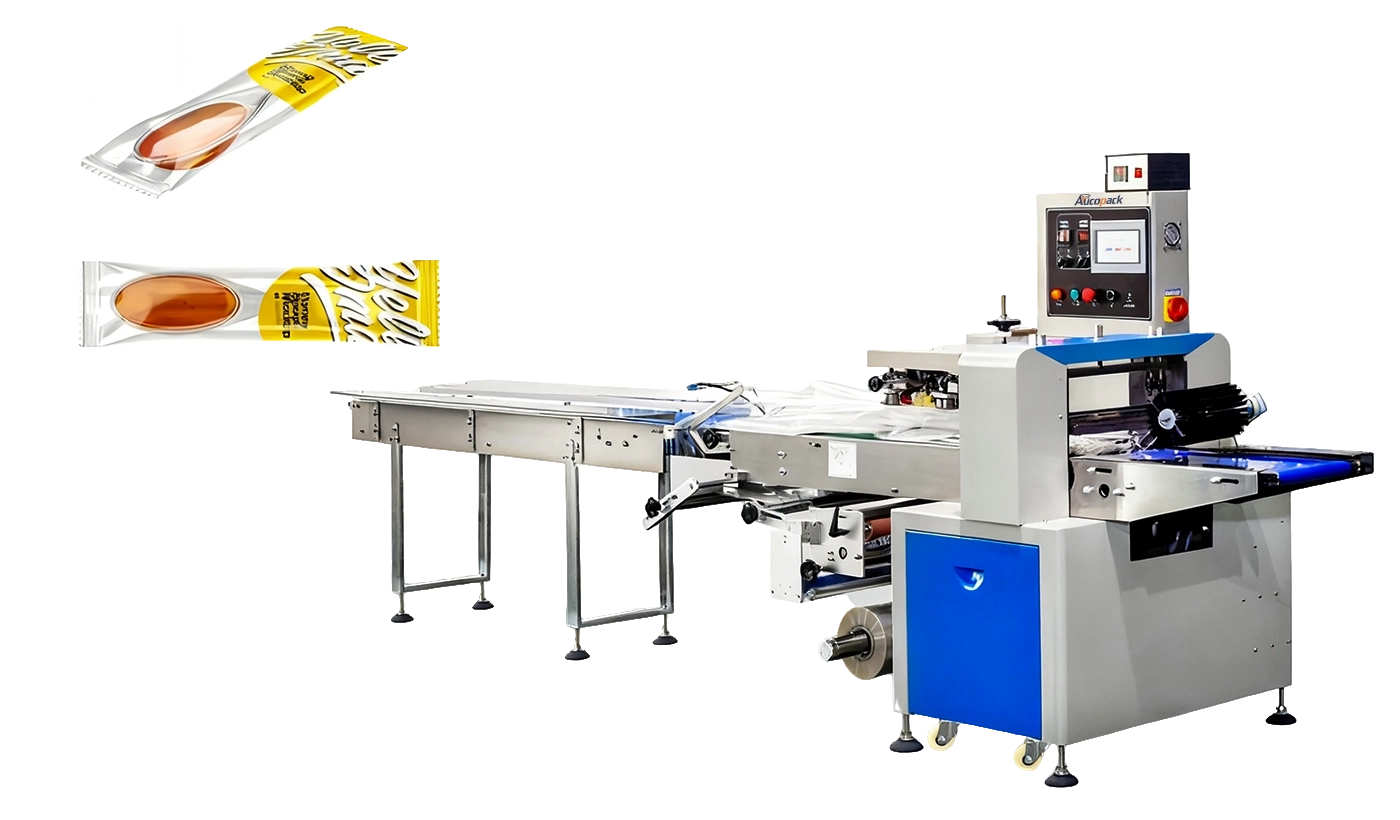 Flow Wrapping Machines Solution for Honey Spoon