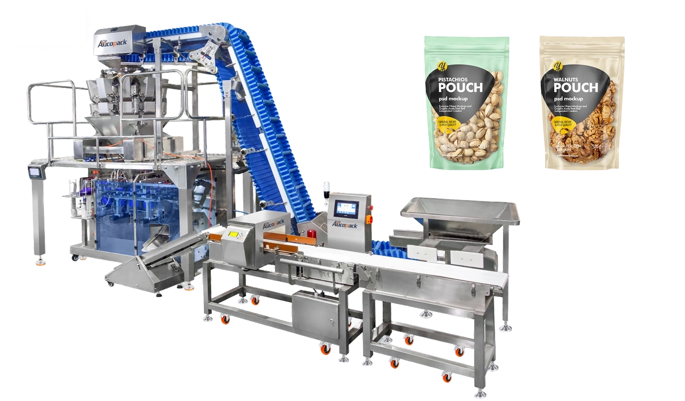 Doypack (Stand-Up Pouch) Machines Solution for Nuts
