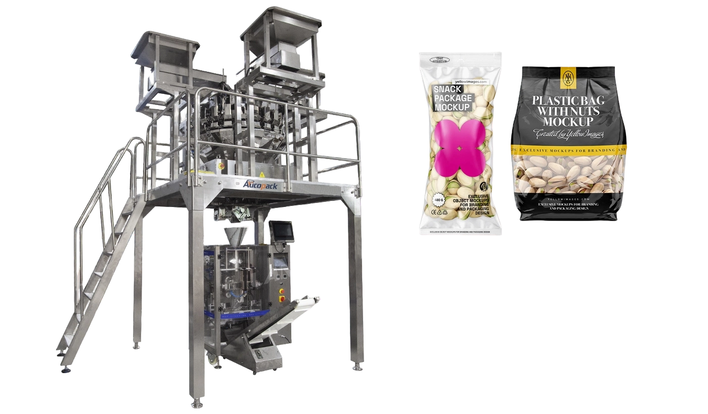 Vertical Form Fill Seal (VFFS) Machines Solution for Nuts