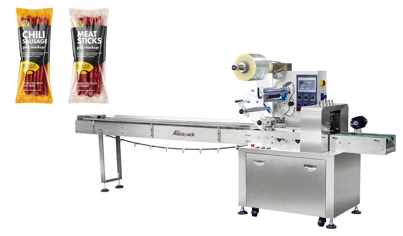 Flow Wrap Machines Solution for Beef Jerky