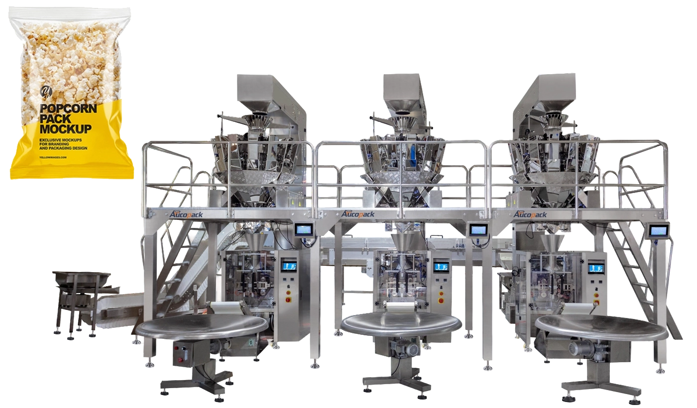 Vertical Form Fill Packaging Machine Solution for Snack Food