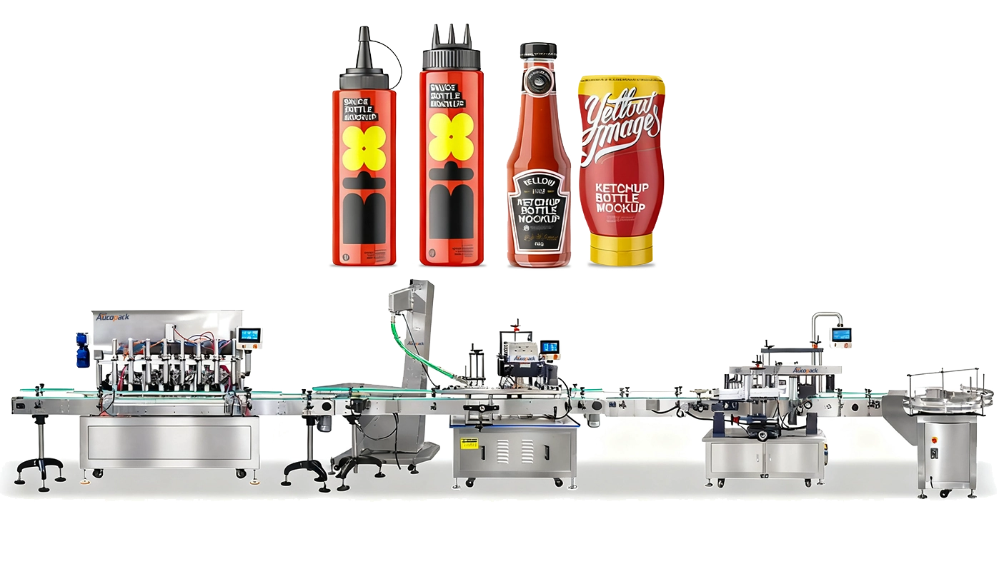 Ketchup Bottle Filling and Capping Machine Solutions Ketchup Bottle Filling and Capping Machine Solutions