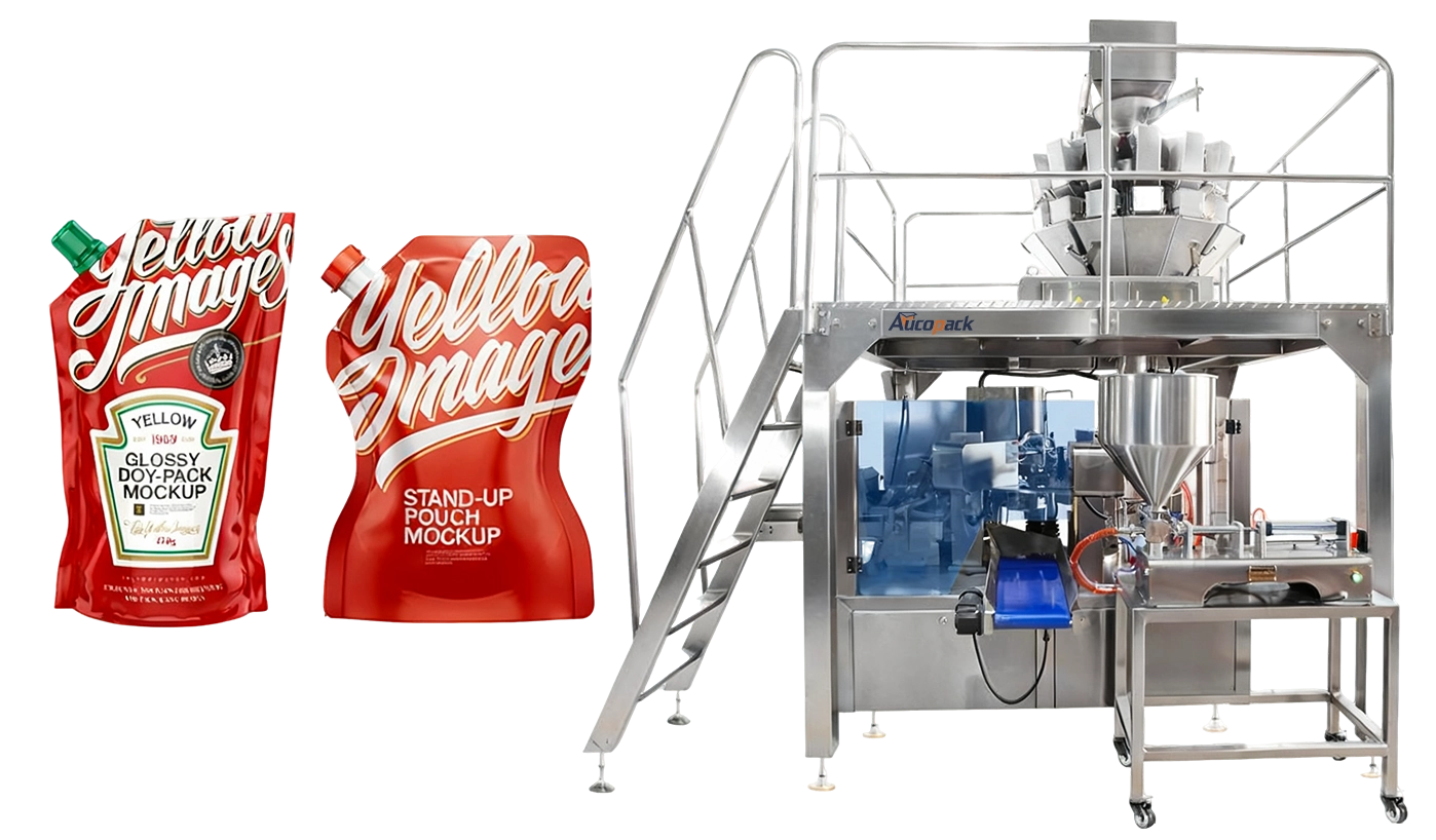 Ketchup Spout Pouch Dolypack Machine Solutions Ketchup Spout Pouch Dolypack Machine Solutions