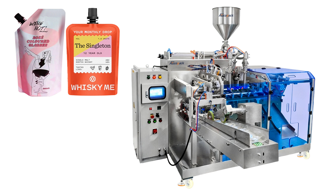 Preformed Spout Pouch Filling Doypack Machine Preformed Spout Pouch Filling Doypack Machine