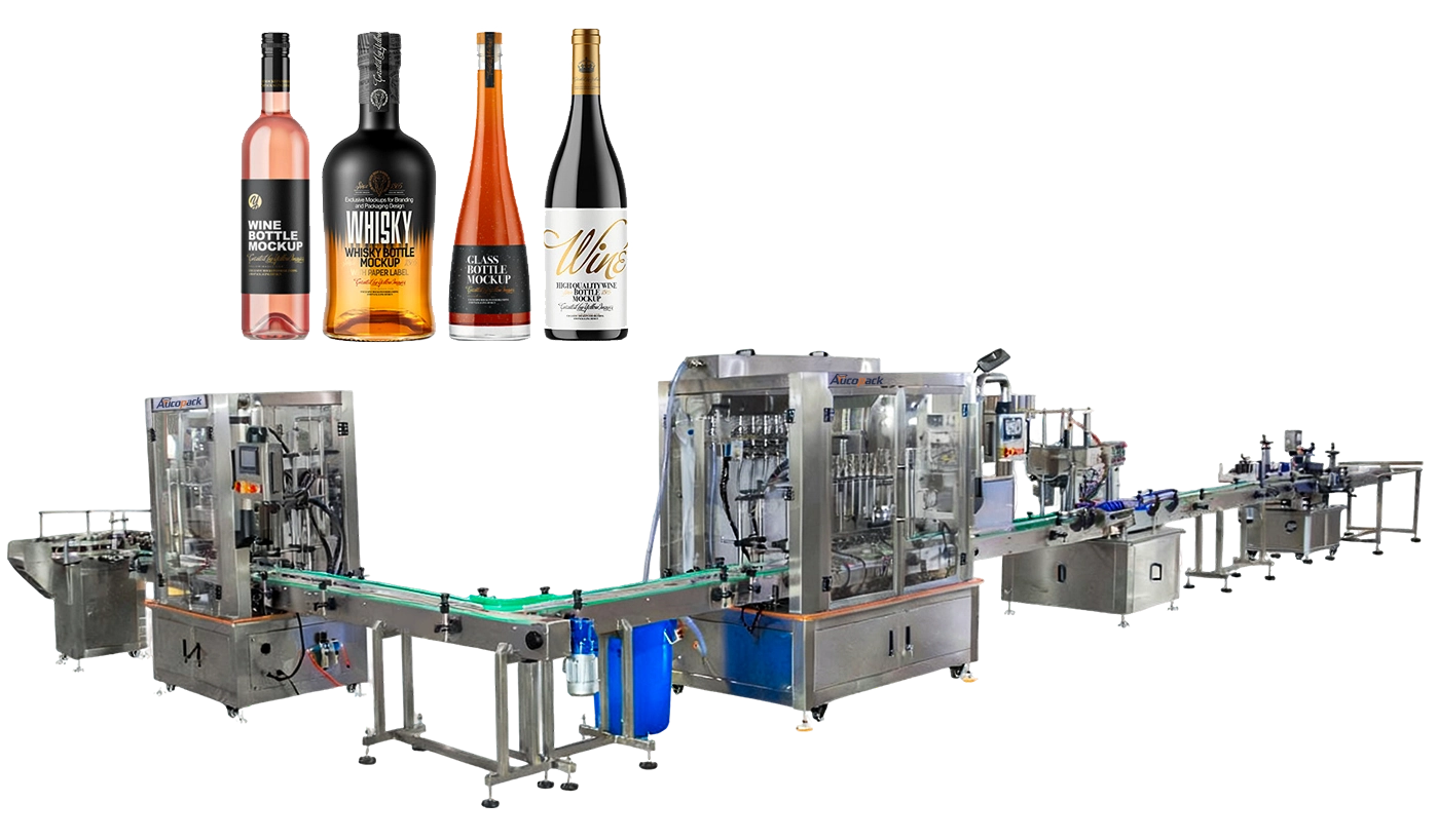 Red Wine Bottle Filling Machine Red Wine Bottle Filling Machine