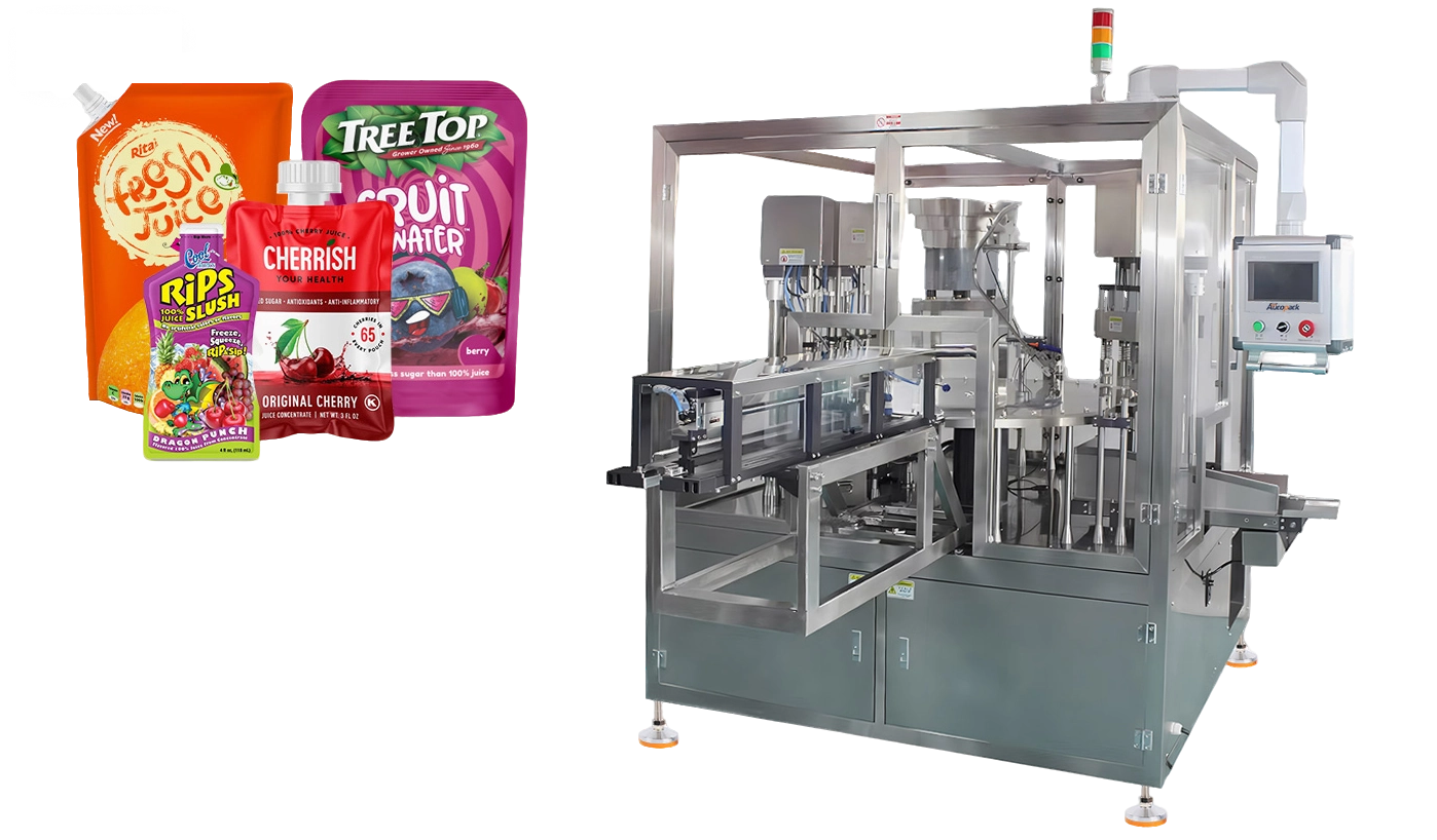 Pre-Made Pouch Filling Machines for Beverages