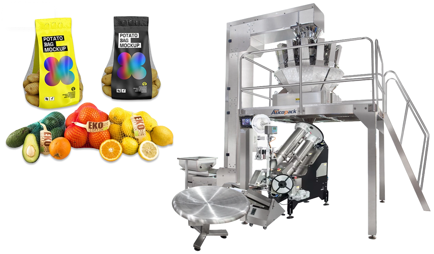 Net Packaging Machines for Fresh Produce