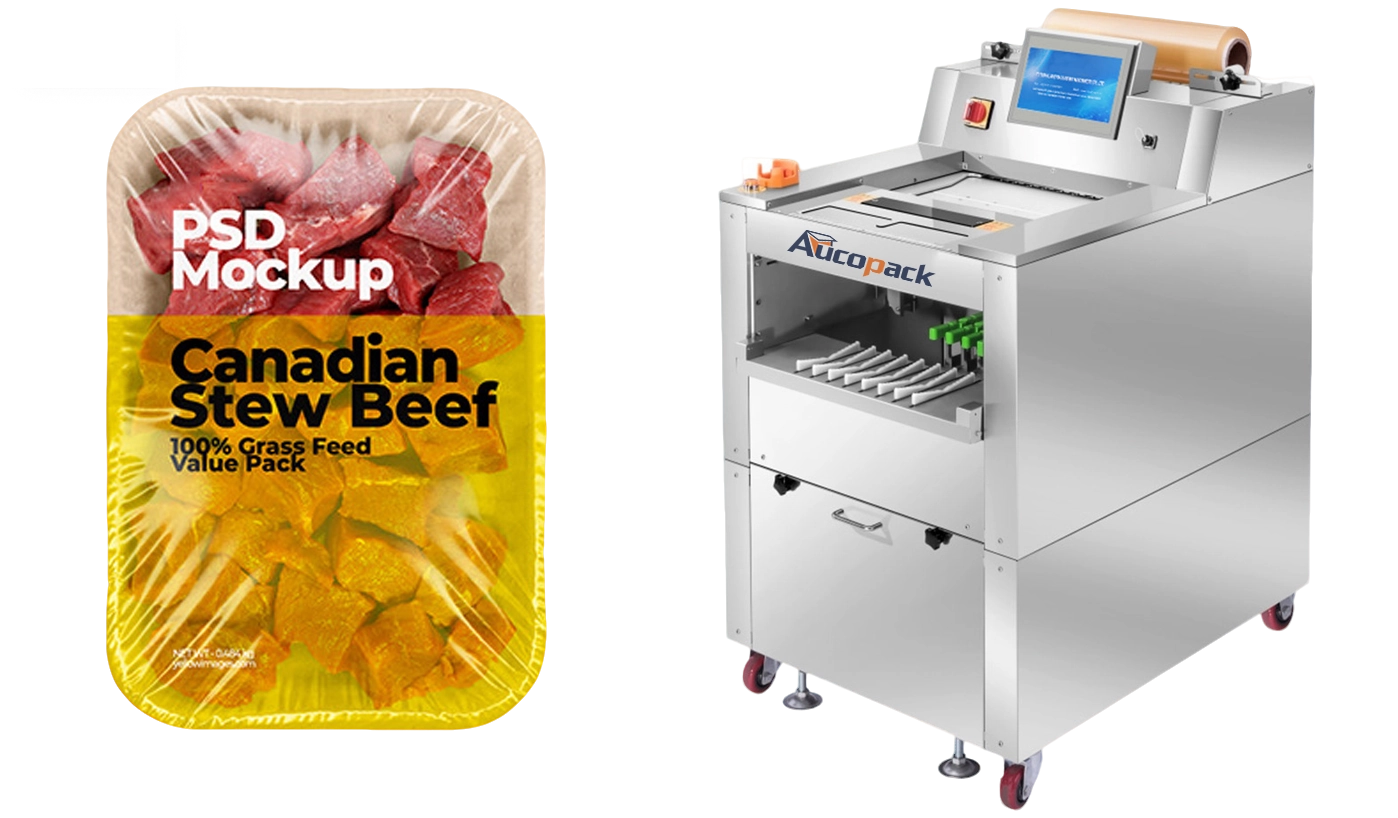 Cling Film Packaging Machine Solution for Fresh Meats