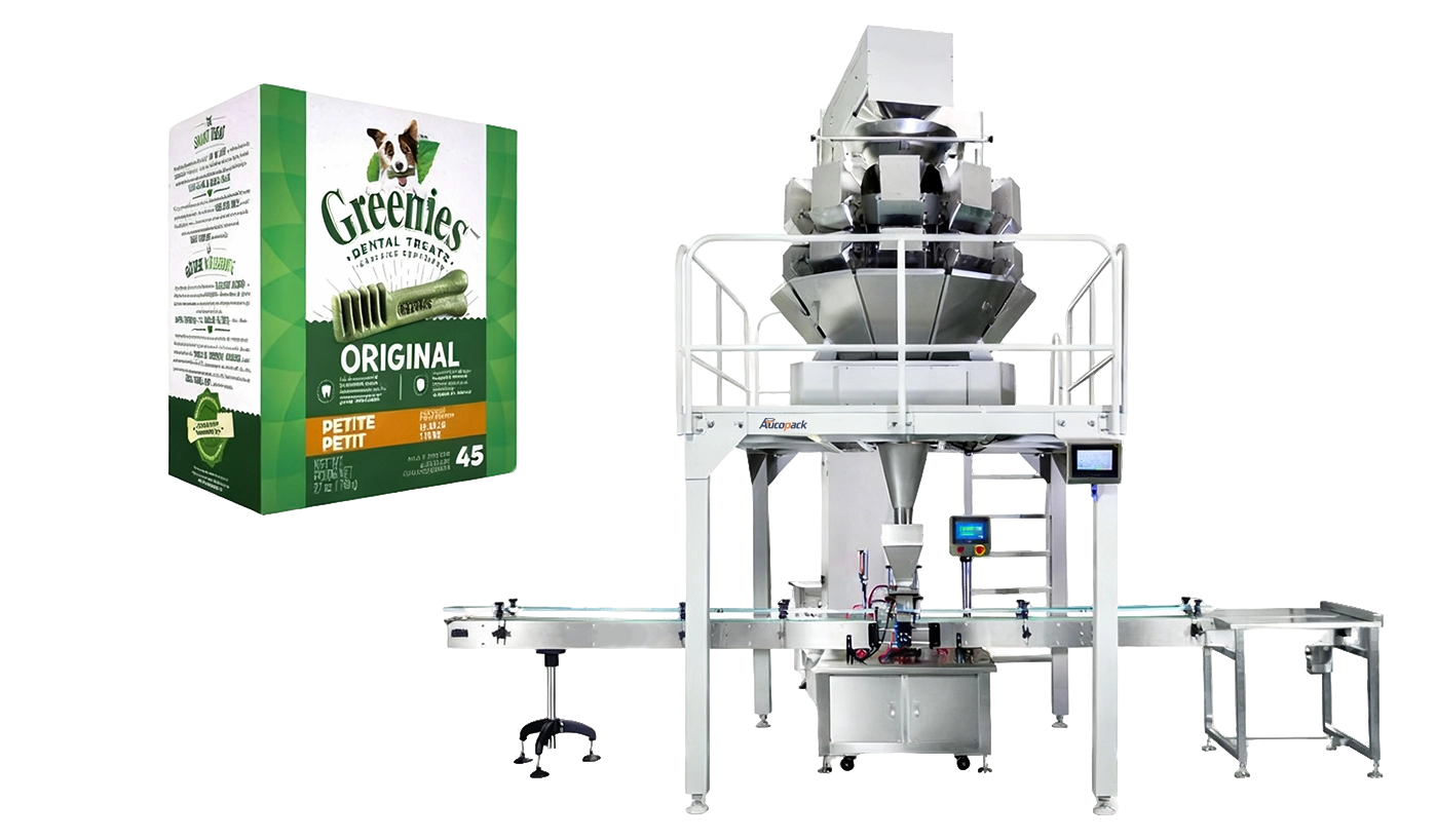 Automatic Boxing Machine for Pet Treats