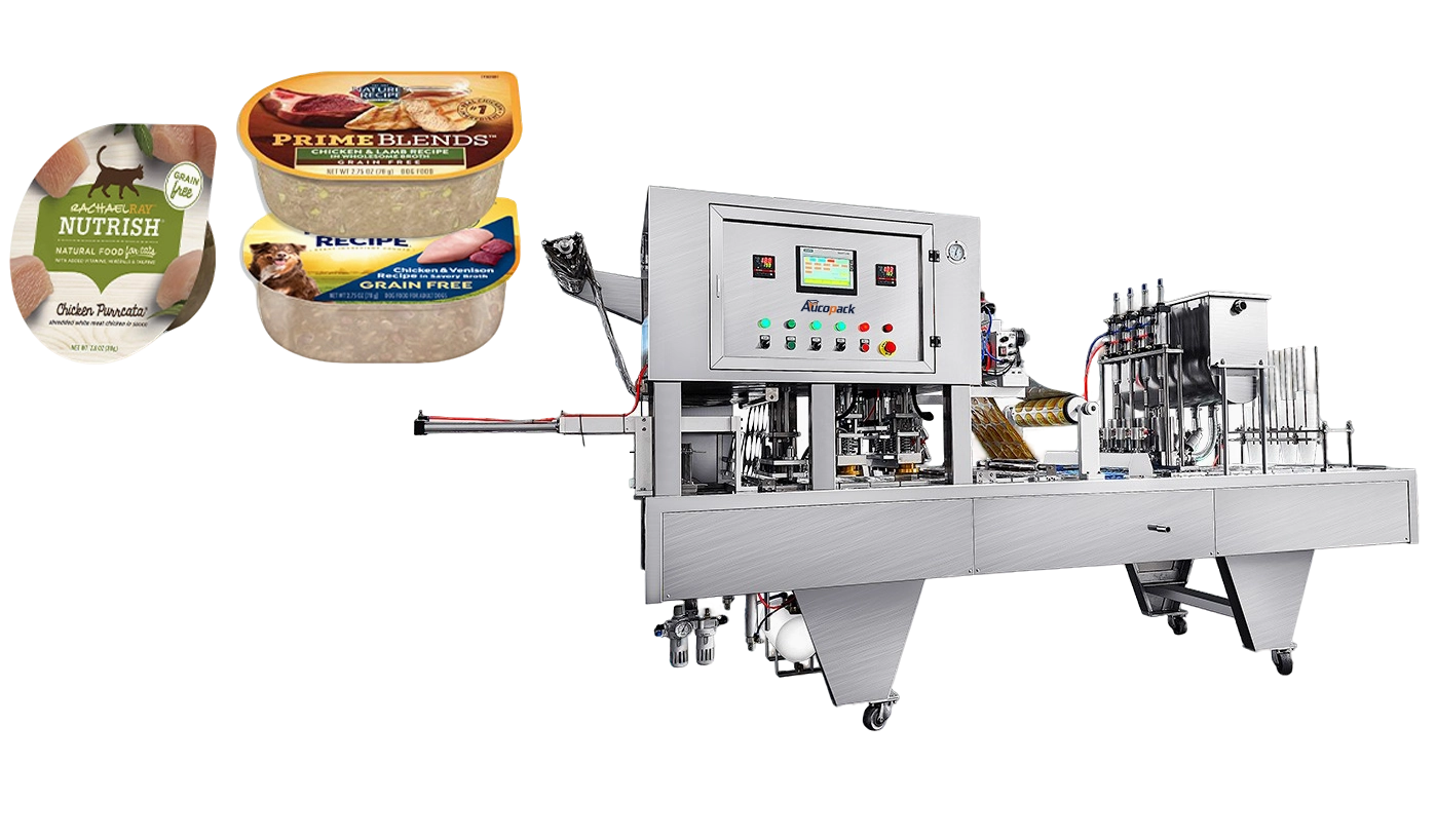 Cup Sealing Machine for Pet Wet Food