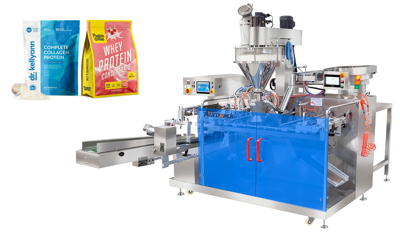 Premade Pouch Packaging Machines for Protein Powder